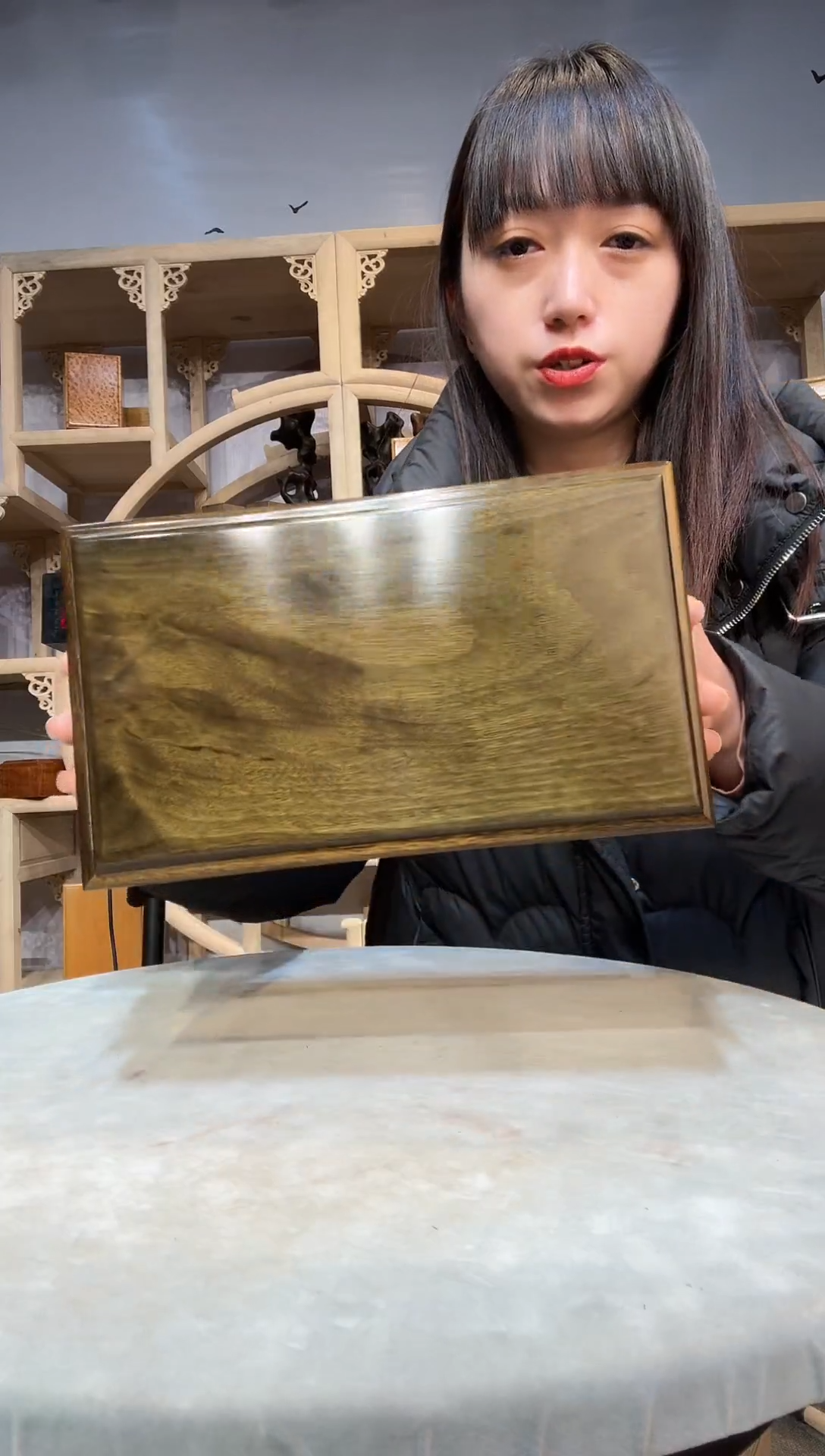 看**切金丝楠小叶桢楠木作