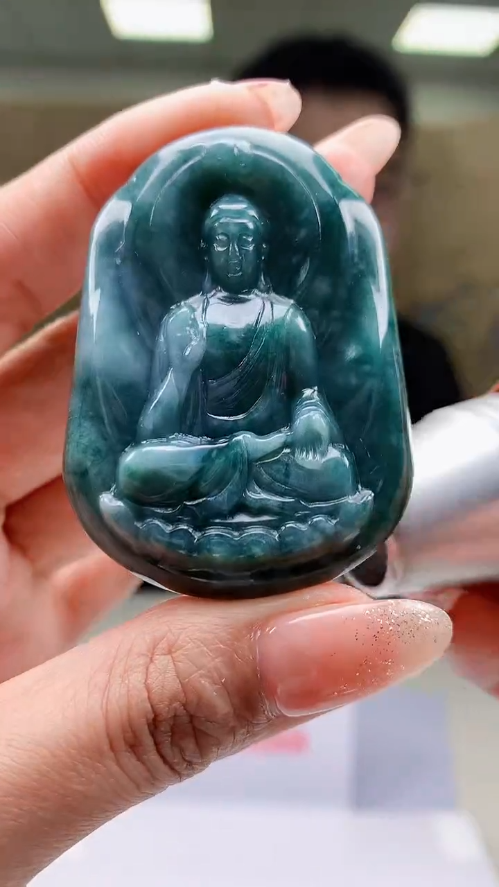 【闪购商品】翡翠颈饰未镶嵌5153MM-jj挂件6