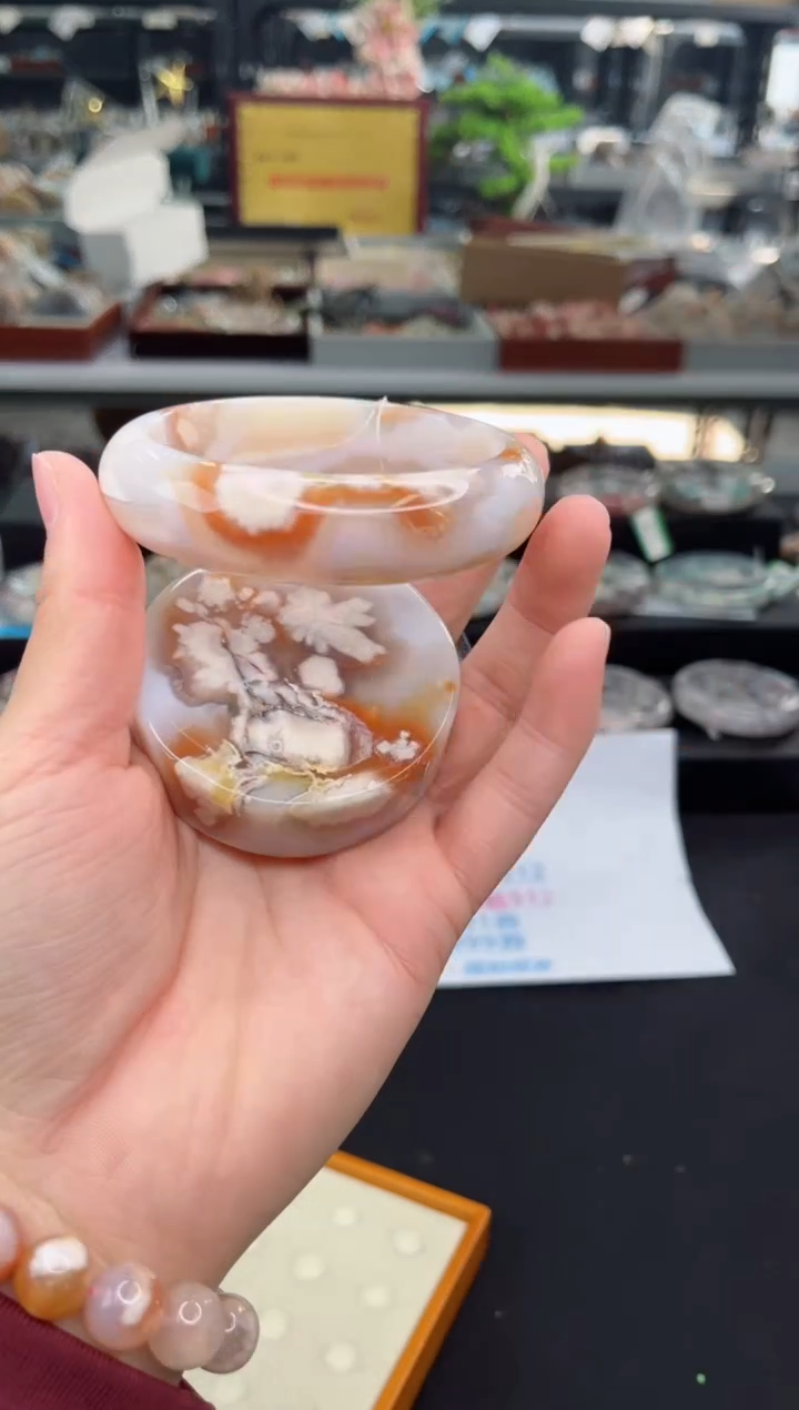 【闪购商品】石英质玉手镯未镶嵌62圈口（赠品镯心）633430276