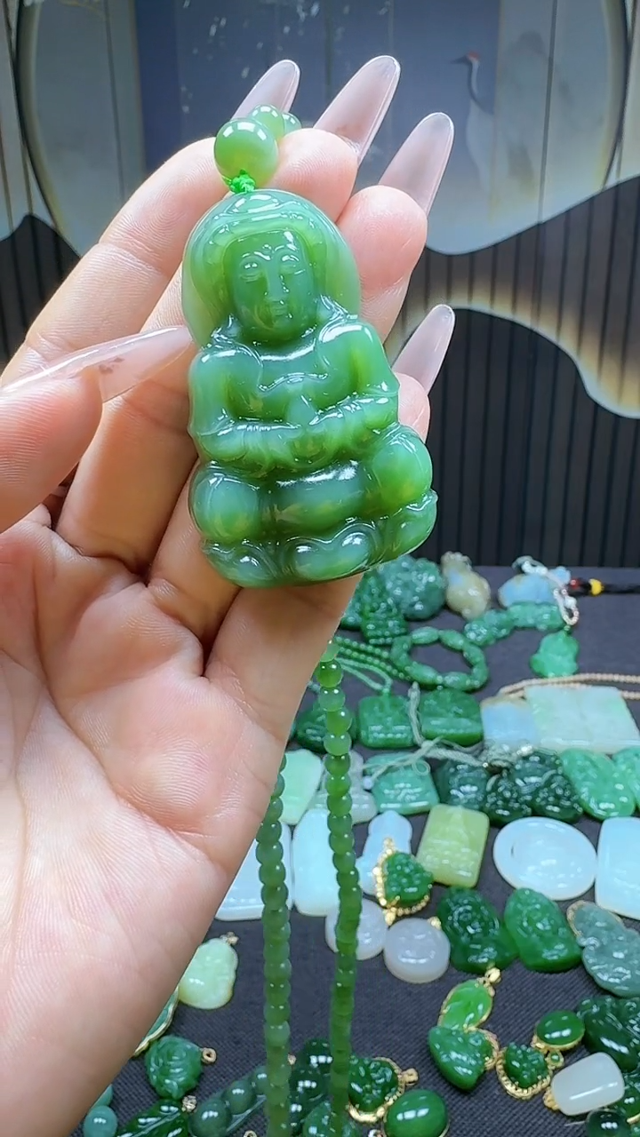 【闪购商品】和田玉挂件未镶嵌1