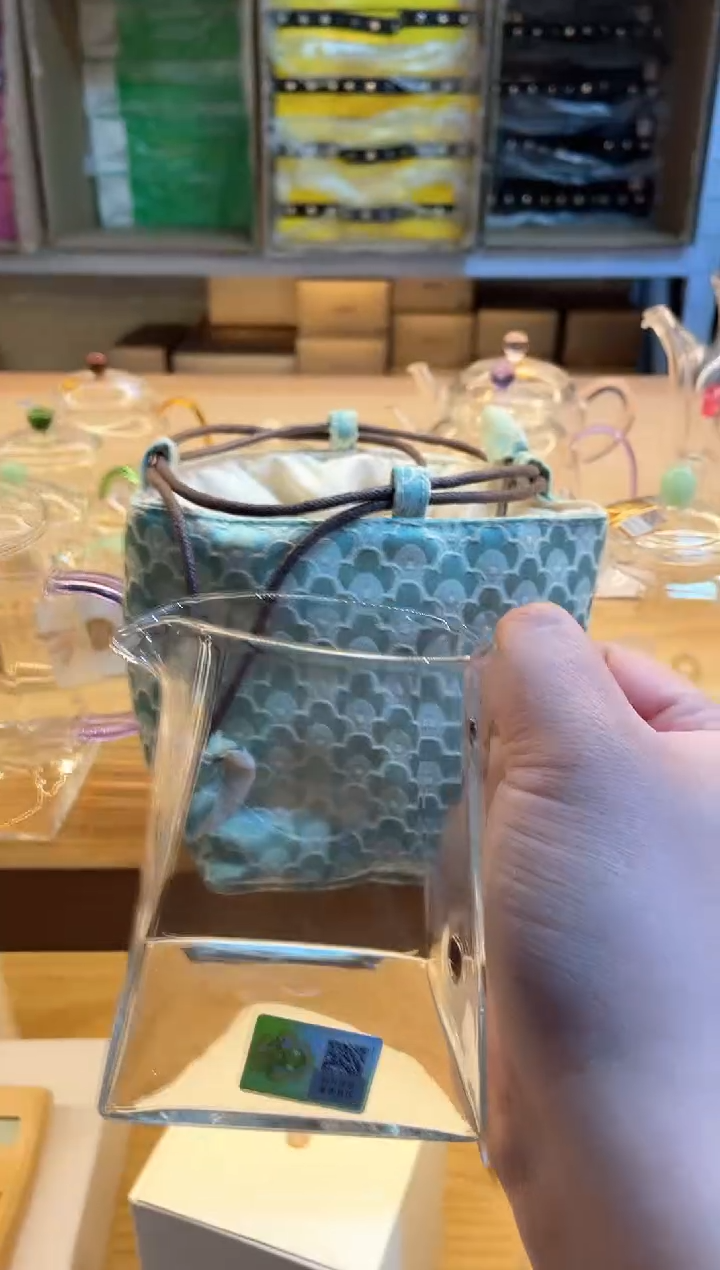 禾器/瀚然茶海/墨绿+茶事包猫爪