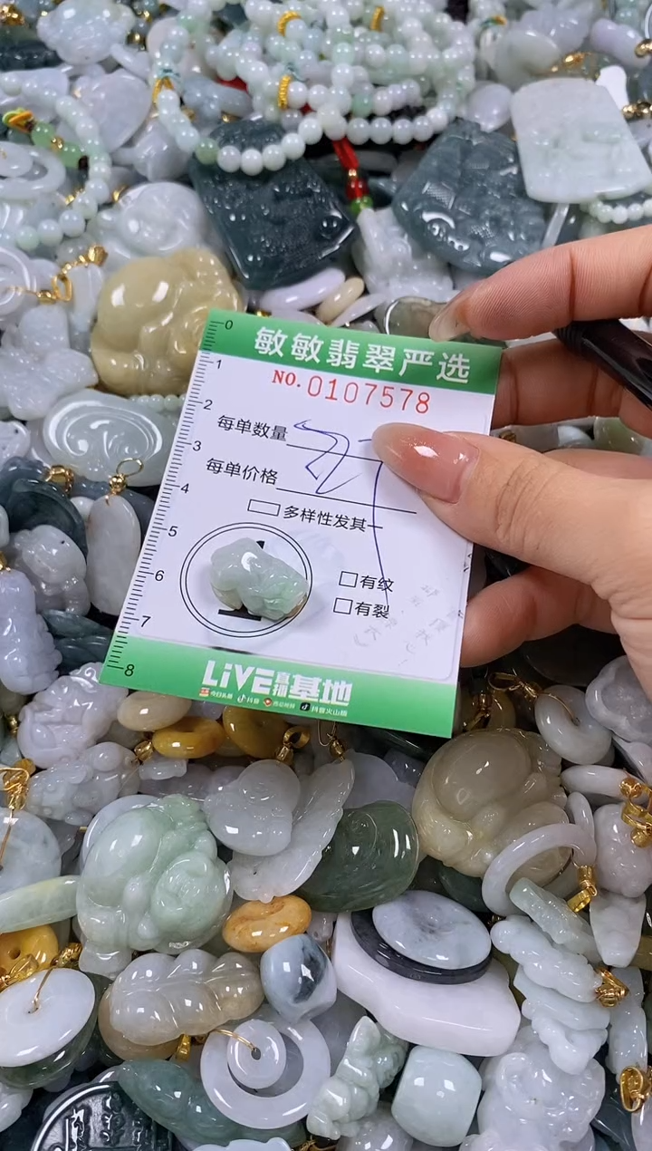 【闪购商品】翡翠颈饰未镶嵌闪购0107578