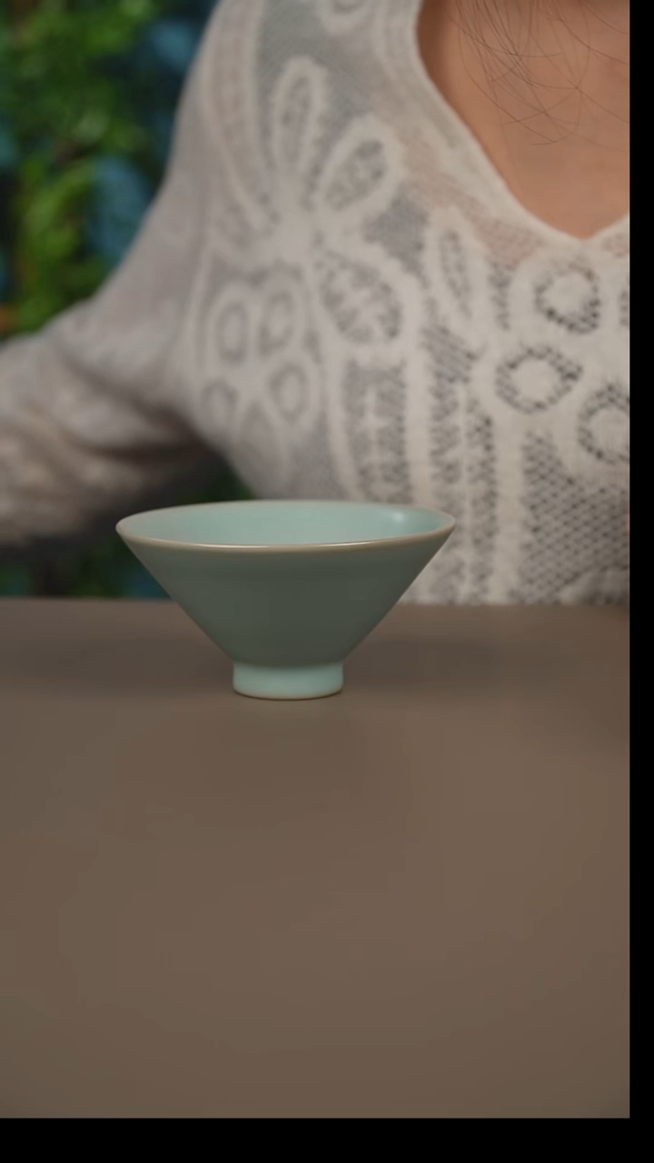 杯_****G仿古天青斗笠不退不换