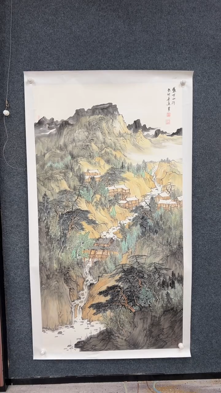 【闪购商品】国画2.6展馆-黄春香大六-山水37