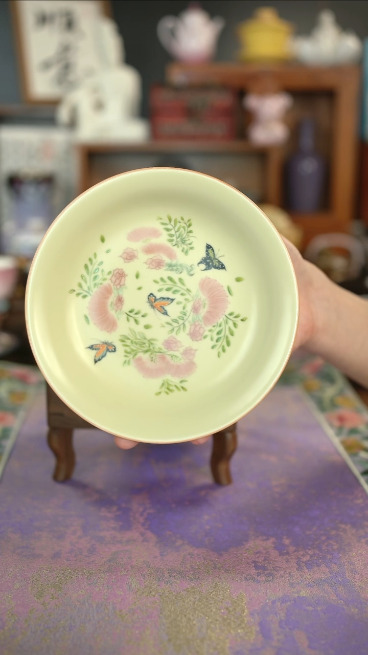 摩吉陶陶闪拍链接 合欢花壶承