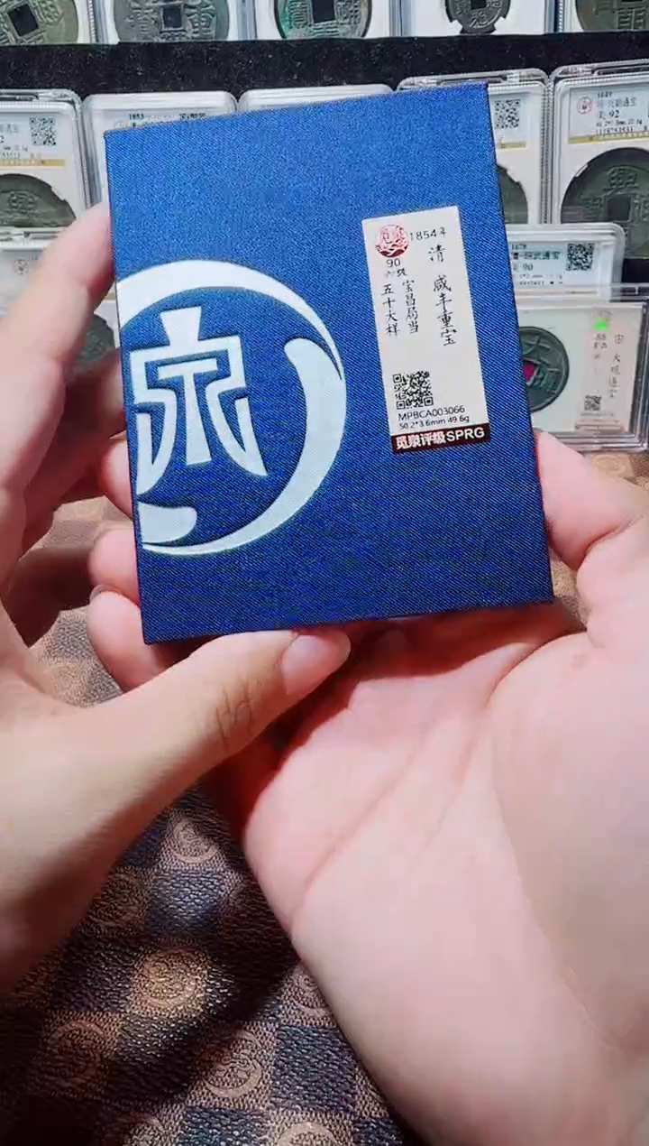 铜A271星龍觅泉咸丰重宝宝昌五十大样3066