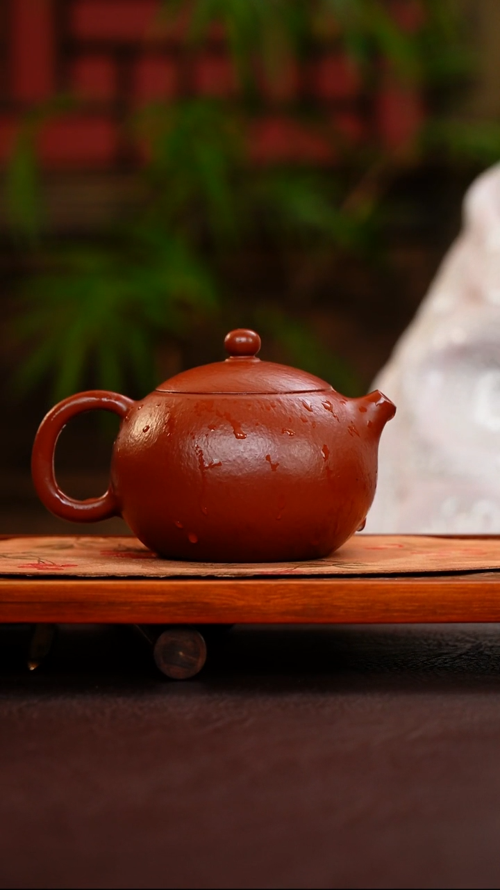 茶壶紫砂西施 大红袍 
