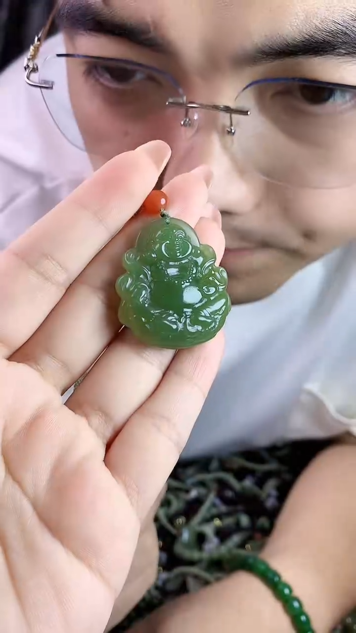 和田玉未镶嵌挂件多样性发货拍一发一