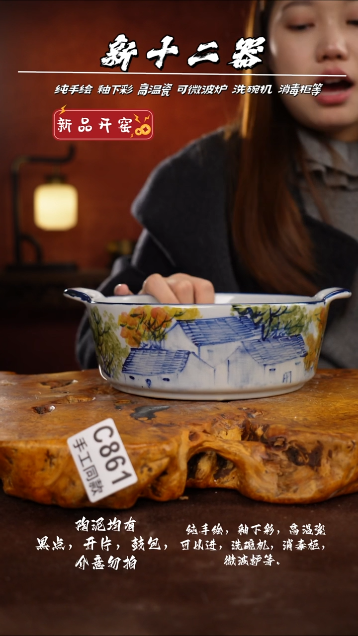 C861新十二器瓷器