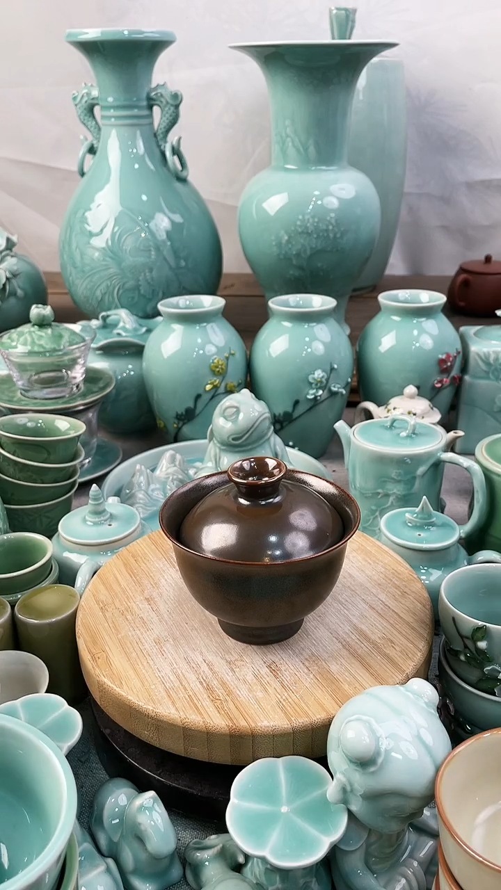 【闪购商品】纯手工 特价福利 微瑕 慧仙青瓷