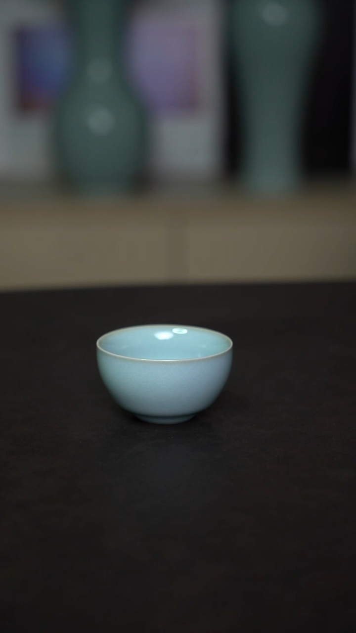 杯子瓷天青小禅定60毫升买一送一