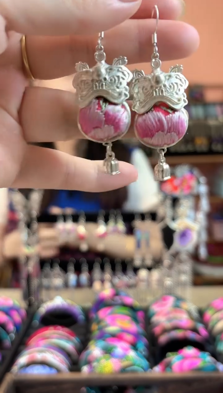 织绣艺枝独绣老绣饰品16