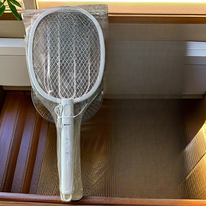 KM充电式强力电蚊拍家用强力灭蚊神器