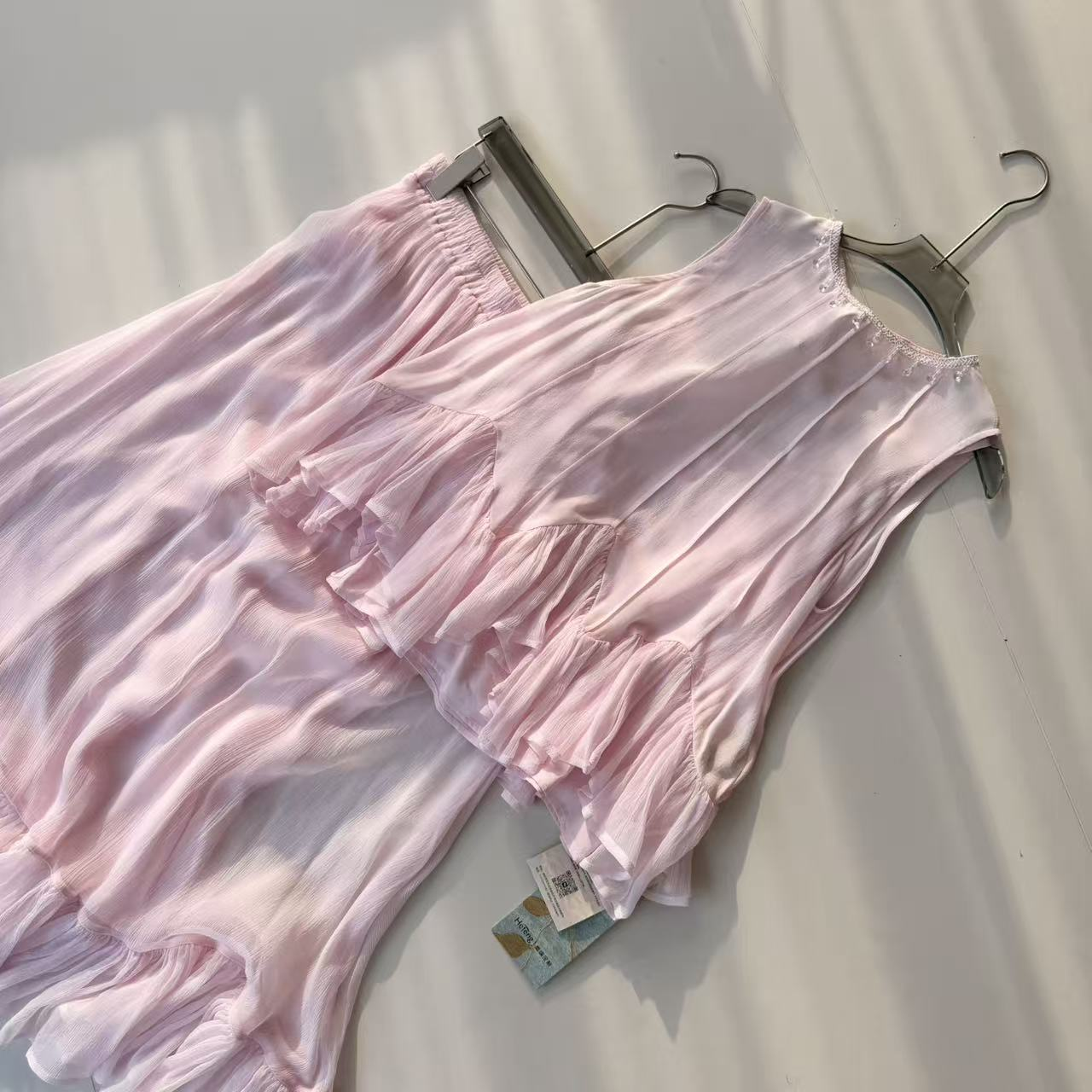 新【2025-禾枫表弟】重磅100桑蚕丝连衣裙H9015