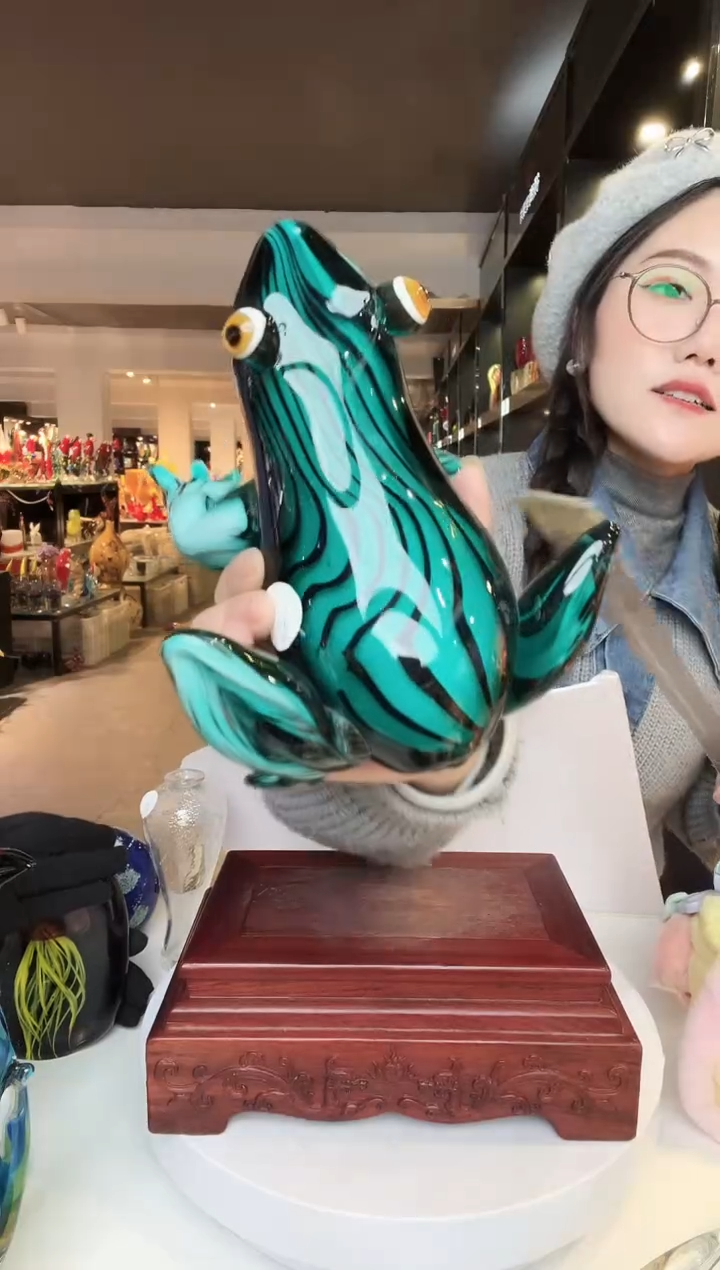 【闪购商品】茶盏  琉璃摆件家居摆件