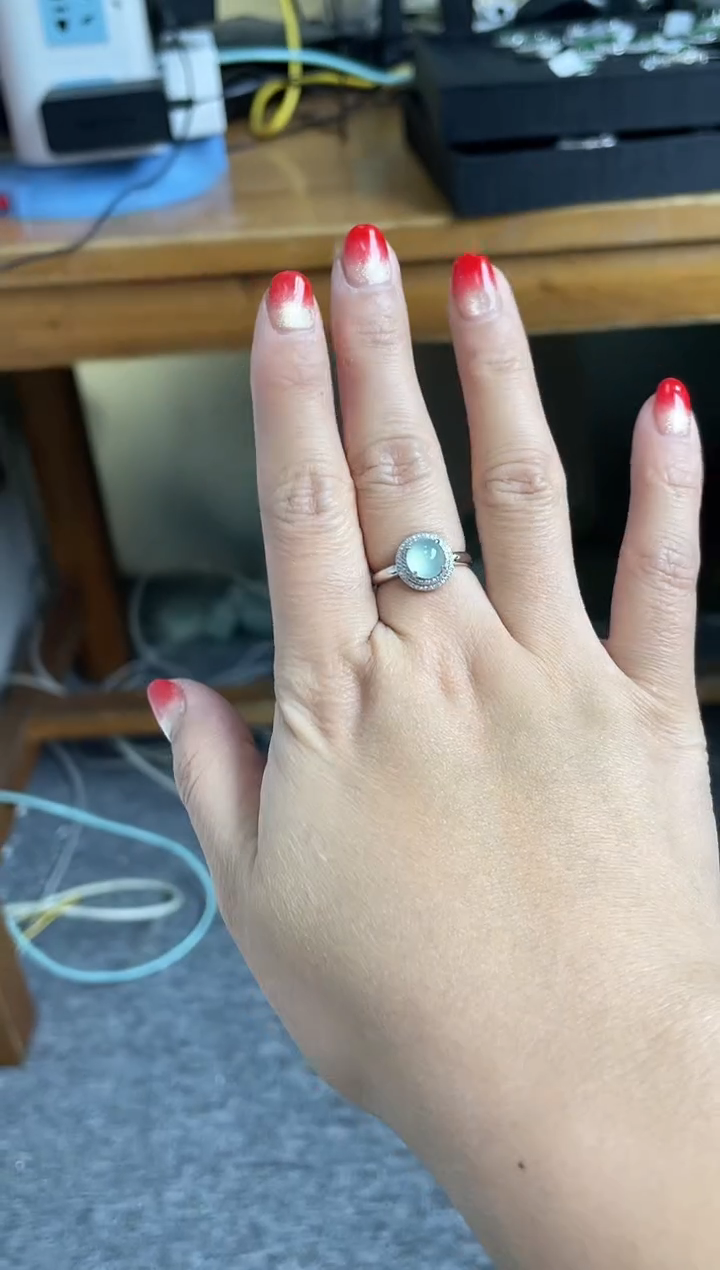 【闪购商品】翡翠颈饰18K金镶嵌回流寄售，不退不换