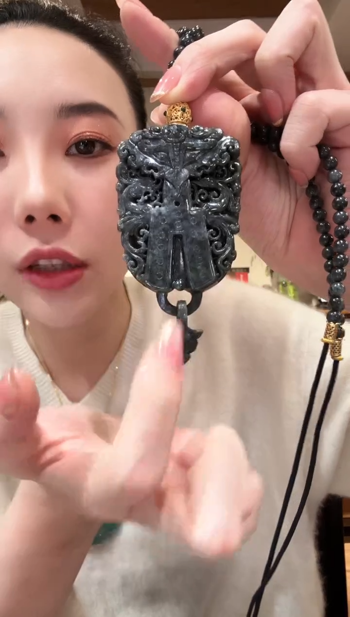 【闪购商品】翡翠颈饰未镶嵌国风