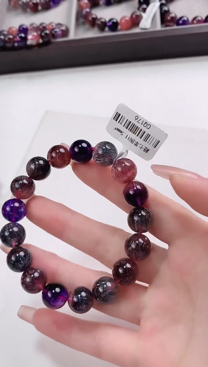 【闪购商品】水晶超七单圈11.5*未镶嵌多人多样性发其一