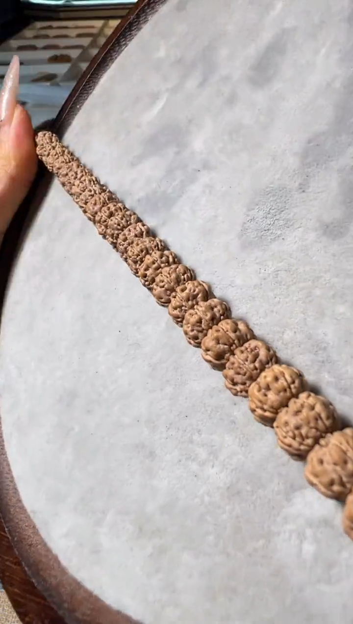 金刚菩提手串原生态老树王长串礼盒发货