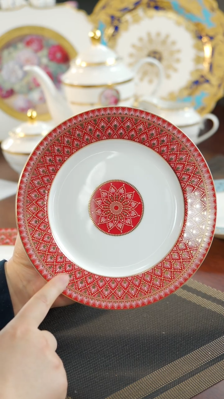 【闪购商品】瓷片8英寸平盘 福利价