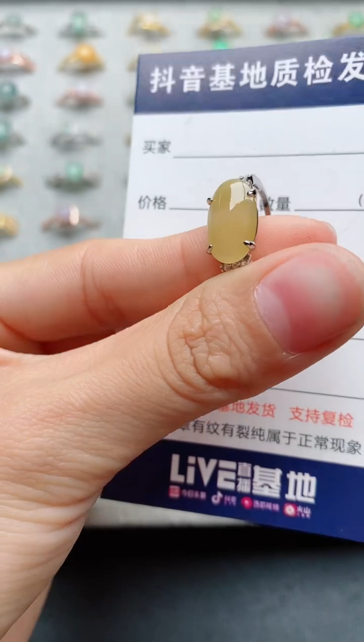 【闪购商品】翡翠戒指银S925镶嵌..........