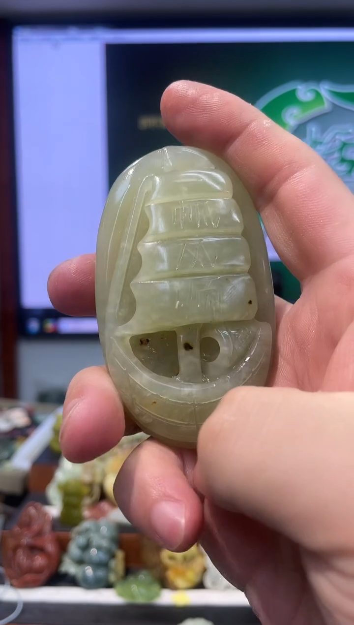 【闪购商品】岫玉手把未镶嵌·