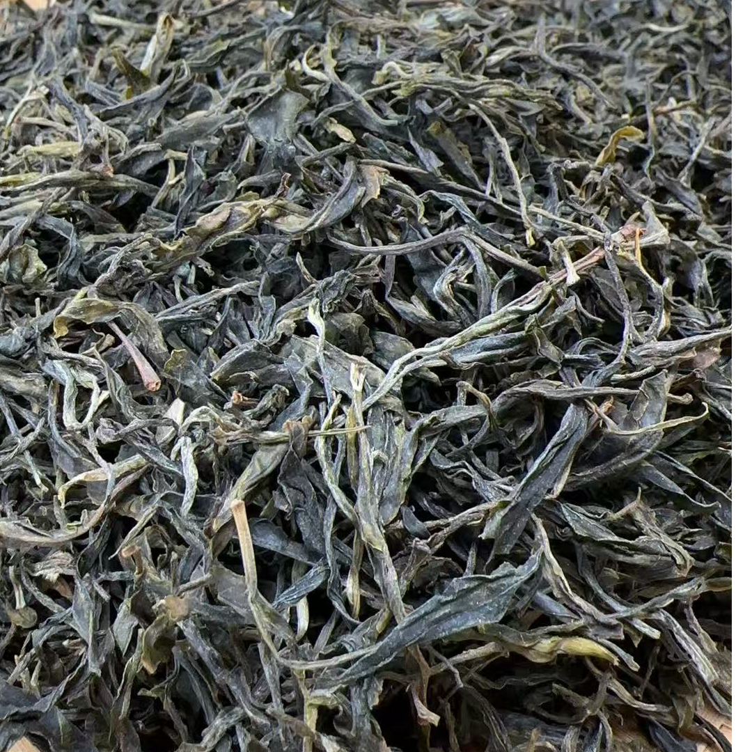 MK1573号2025年{春}白莺山二嘎子古树混采晒青毛茶散茶5-28日