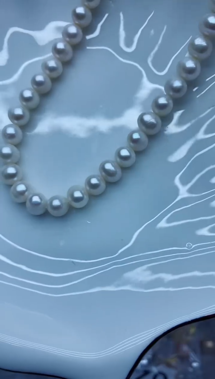 项链未镶嵌淡水珍珠项链