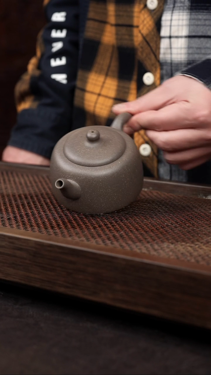 【闪购商品】紫砂茶壶青灰泥井栏