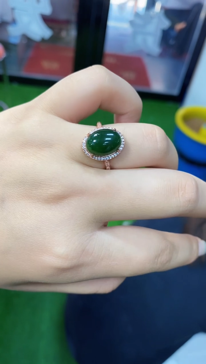 和田玉银S925镶嵌颈饰多样性发货拍一发一