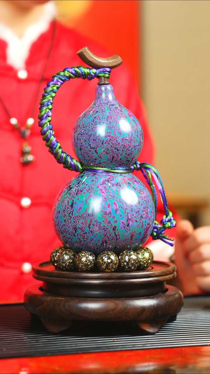 【闪购商品】JE026过年首选非遗大漆酒葫芦