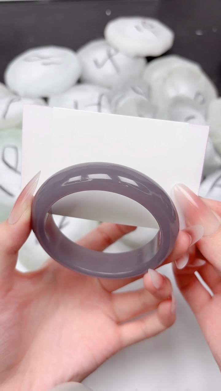 未镶嵌手镯石英质玉232-56