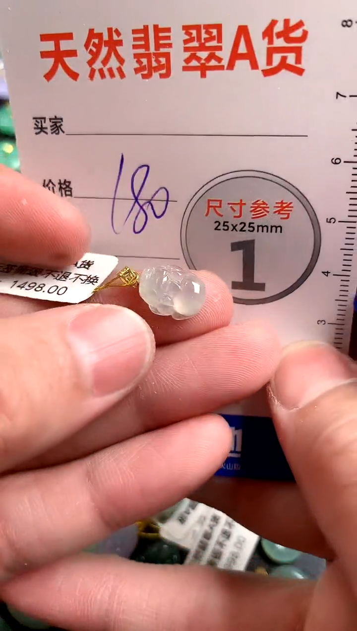 【闪购商品】翡翠颈饰未镶嵌0329760501