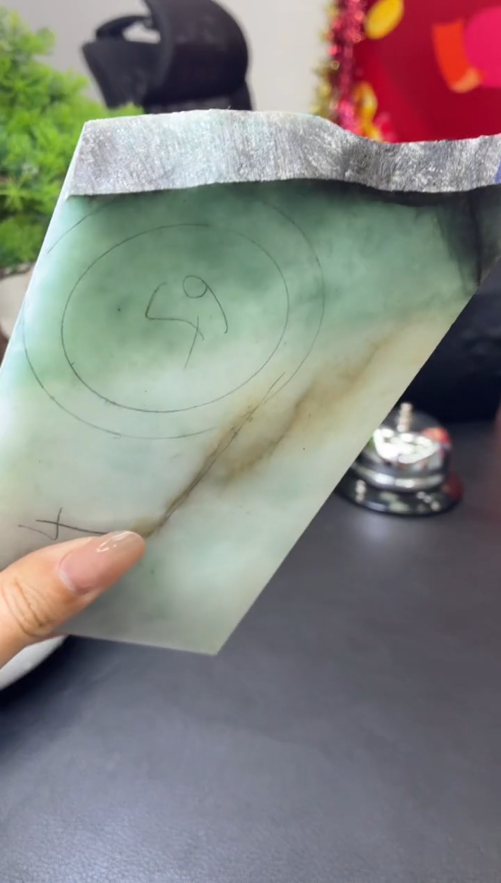 未镶嵌定制手镯定制翡翠定制手镯。板料，50-52贵妃