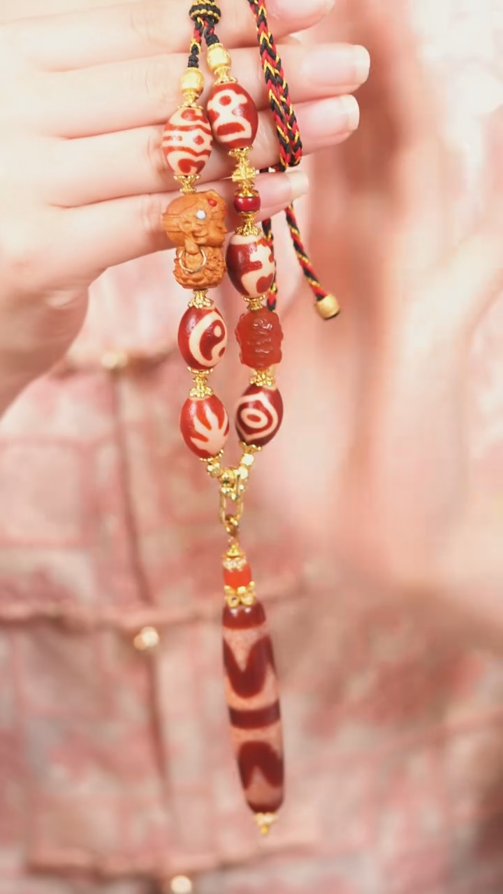 玛瑙/玉髓（覆膜）颈饰未镶嵌传世珠宝-多样性发其一