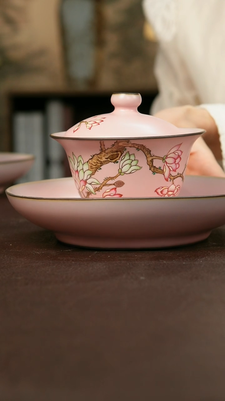 景德镇陶瓷杯碗柴烧多人