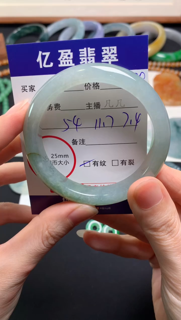 【闪购商品】翡翠手镯未镶嵌0464808017