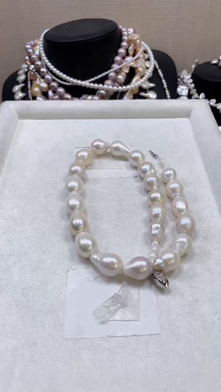 未镶嵌项链淡水珍珠【纯恬饰品】