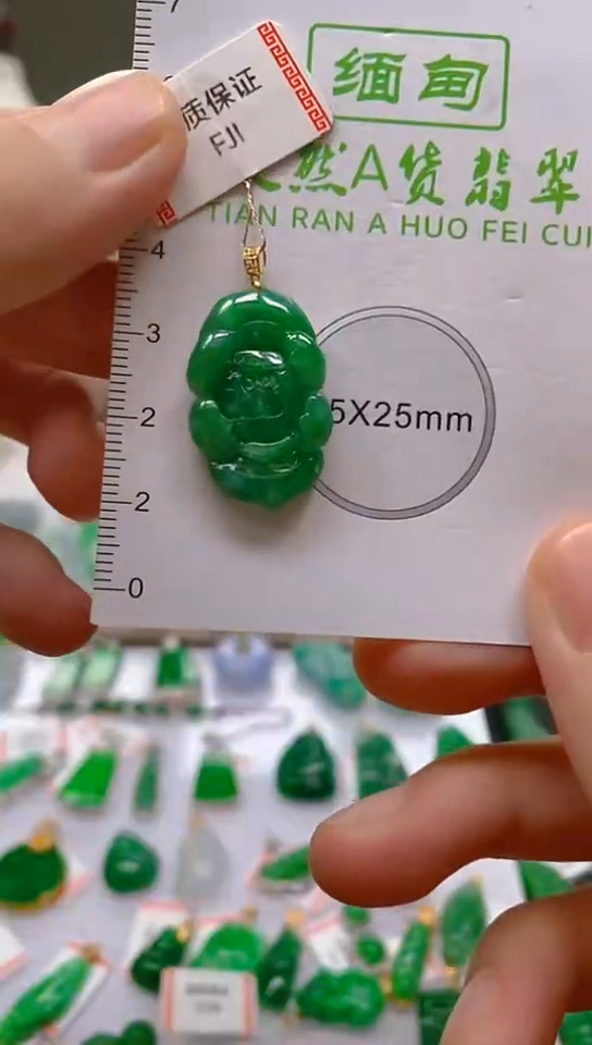 【闪购商品】翡翠颈饰18K金镶嵌新号开播，全场乱卖