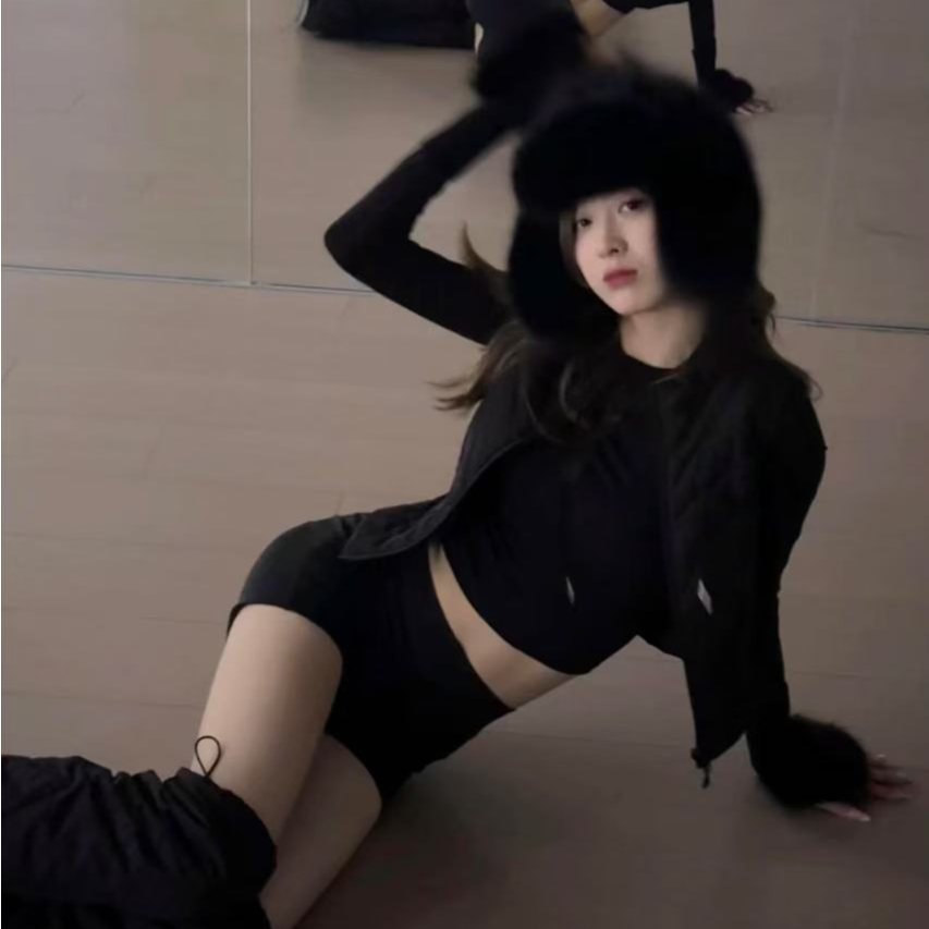 【Z包包合集】国潮十字花双肩包单肩包毛毛手套保暖毛绒24冬新款