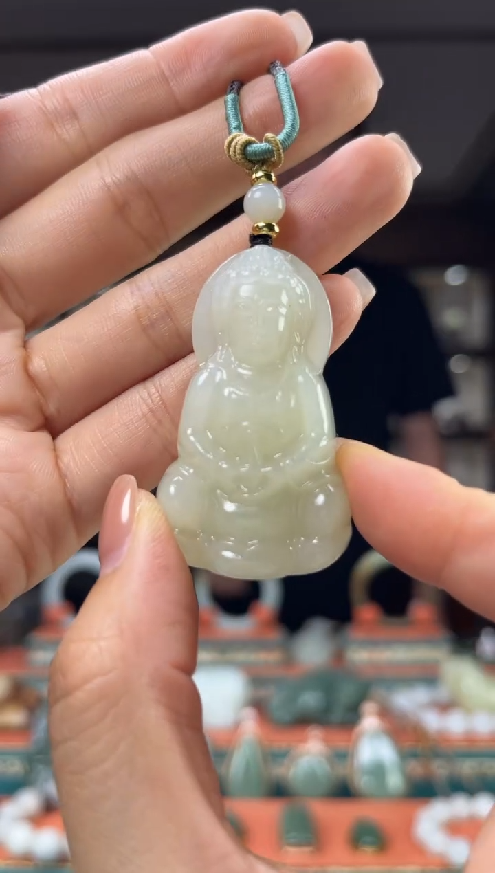 和田玉未镶嵌颈饰佩佩