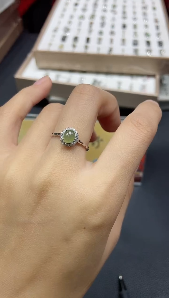 【闪购商品】定制翡翠未镶嵌天然翡翠A货08