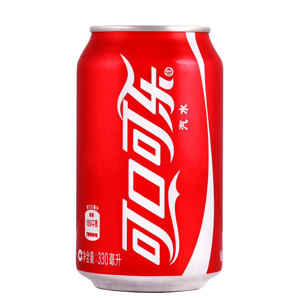 可口可乐汽水（易拉罐）330ml（酒水）