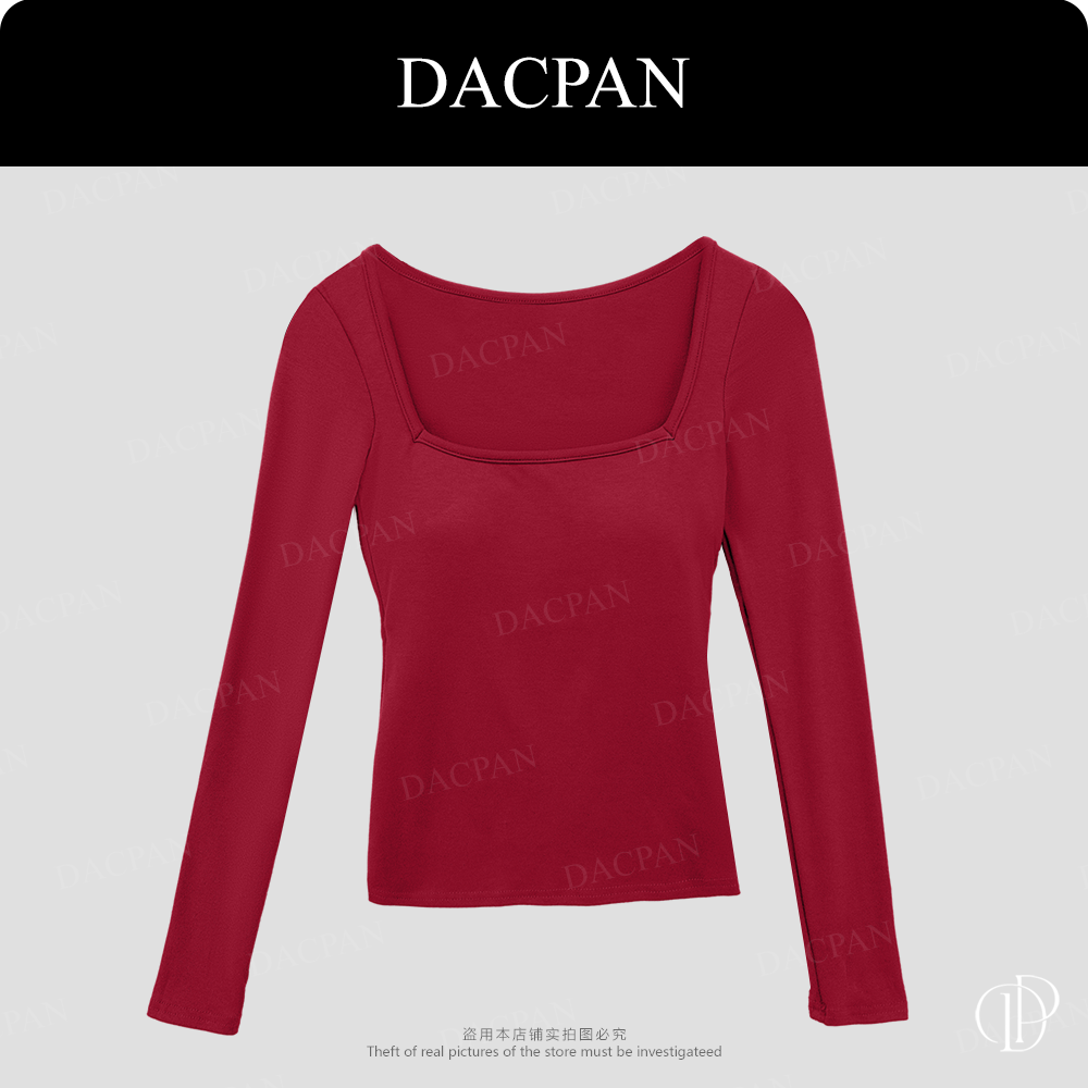 DACPAN-“凹凸有致”方领修身上衣  胸垫可拆 2025/盼·DCP248