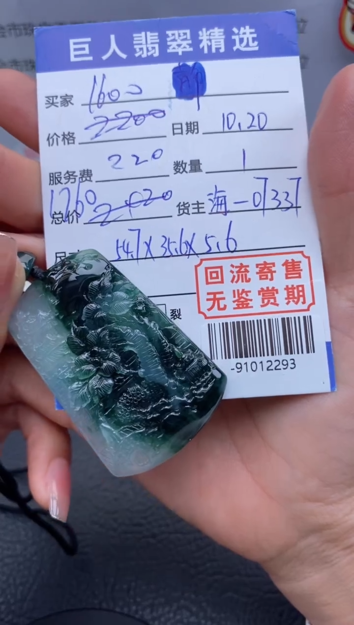 【闪购商品】翡翠颈饰未镶嵌多人-91012293