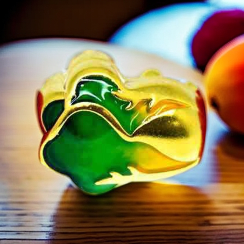 CBAI/菜百GA足金饰品转运珠