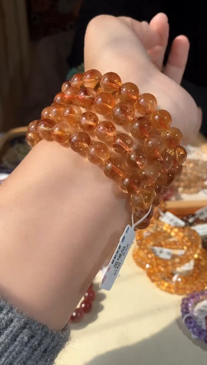 【闪购商品】水晶手链未镶嵌黄水晶