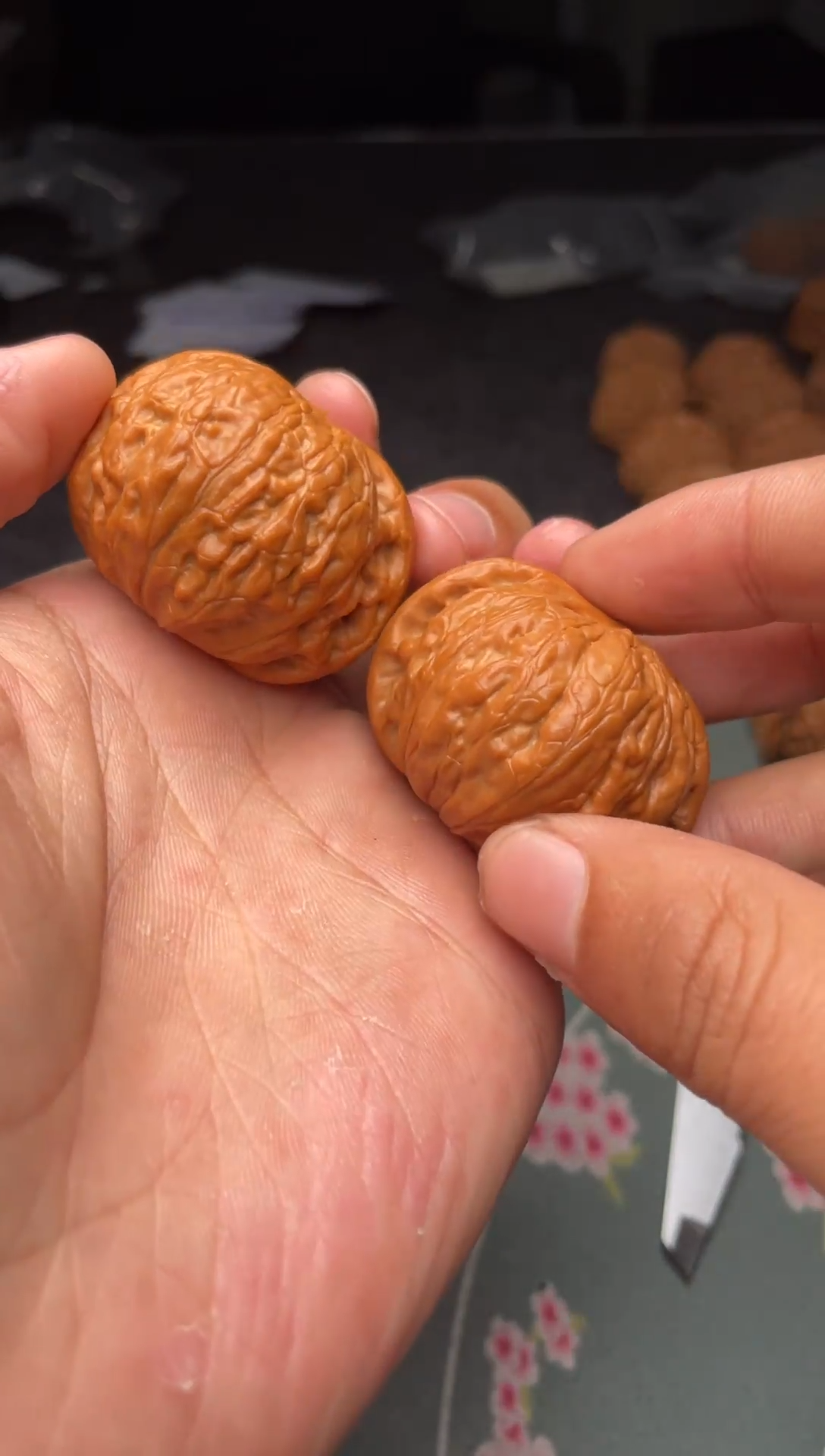 把件文玩核桃a271  铁锤42尺