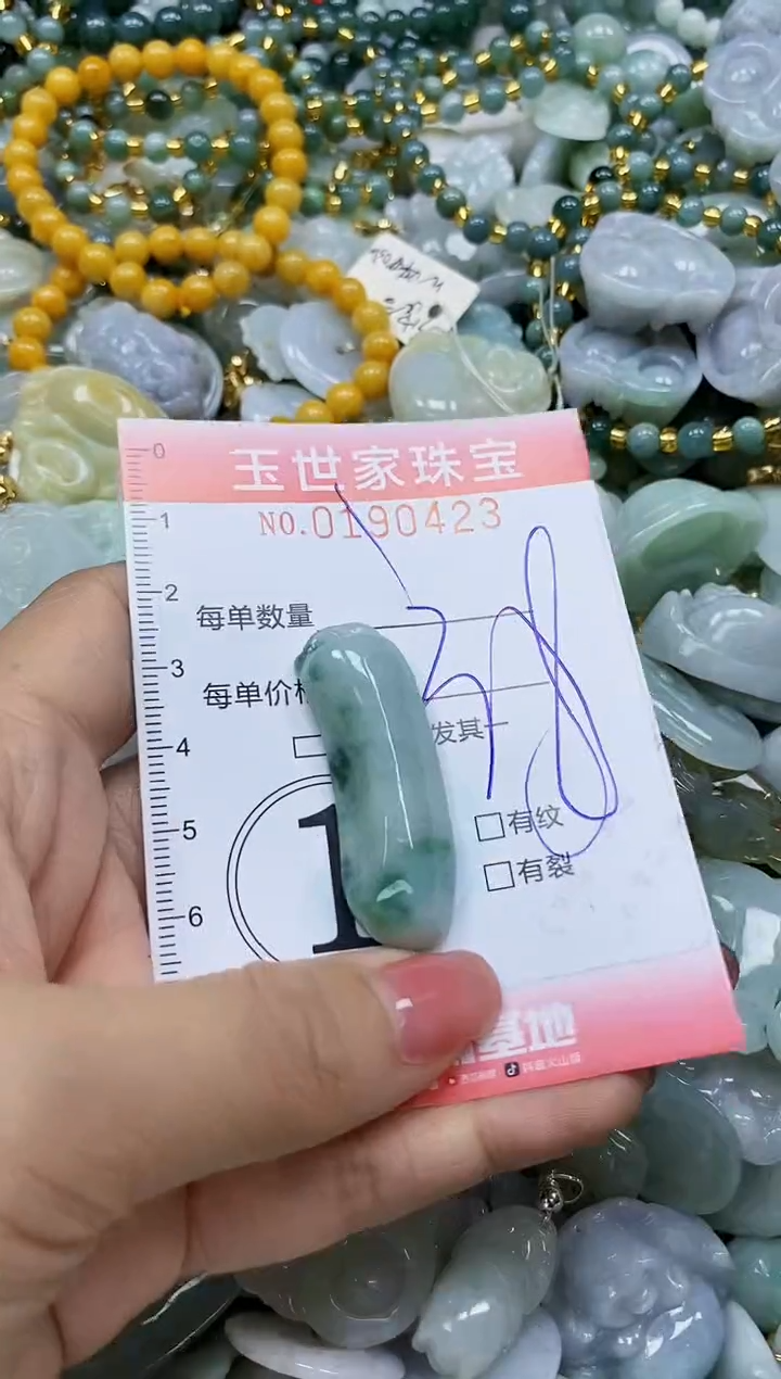 【闪购商品】翡翠颈饰未镶嵌闪购0190423