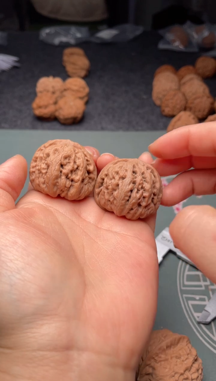 把件文玩核桃w94    九龙   37尺